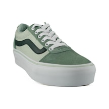 Vans Vn0a3tlc Wm Ward Platform Sneakers Unisex Spor Ayakkabı Yeşil