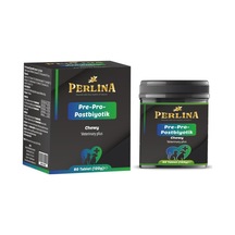 Perlina Pre-pro-postbiyotik Sindirim Sistemi Desteği, Veteriner Plus, Çiğnenebilir Tablet, 90 Adet, Köpekler Ve Kediler İçin
