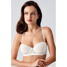 New Bra 33-8370 Desteksiz Sütyen ekru