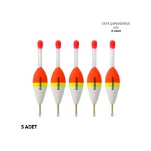 Işık Tüplü Olta Şamandırası - Kamachi - 6015 - 5 Adet - 15 Gr