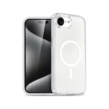 Joko Apple, Uyumlu iPhone 16e Star Magsafe Kapak - Şeffaf