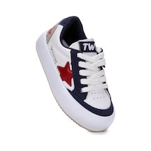 Beyaz - Lacivert - Kırmızı