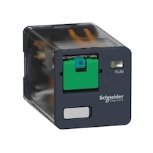 Schneider Electric Rumc31bd, Harmony, Universal Plug-in Röle, 10 A, 3 Co, Kitlenebilir Test Butonlu, 24 V Dc
