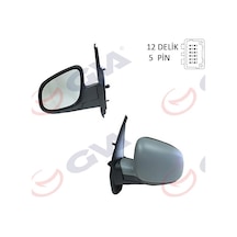 Dış - 789 - Dikiz Aynası Sol Goo-cıtan 13- Elektrikli Isıtmalı Astarlı Asferik 5 - Kmrsfres - Fiş Vm-6132ehpal