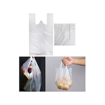 Hubrendy Tedarik Şeffaf Atlet Poşet Küçük Boy 24x43 Cm 1 Paket Takriben 300 Adet
