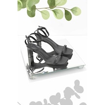 Bambi Siyah Kadın Klasik Topuklu Ayakkabı K05215804109 001