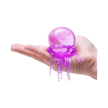 Jelly Squish Sevimli Denizanası Sukuşi Simli Yumuşak Stres Atıcı Oyuncak - 1 Adet