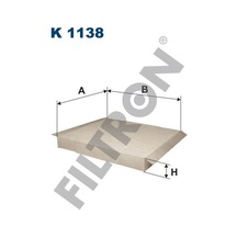 FILTRON K1138 Polen Filtresi Opel Merıva A 1.6 16V 105Hp (06-10)