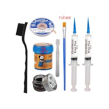 Kremlehim Mchanc 138 C 42gr Havya Uc Temizleyici Flux Lehim Toplama Cp-3015 Lehim Emme Teli Yardımcı Set01