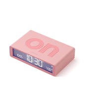 Lexon Flip Klasik Şarj Edilebilir Alarm Saat Pembe