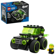 LEGO® City Araçlar – Video Oyunu Yarış Arabası 60484 - 5 Yaş ve Üzeri Çocuklar için Sürücü Minifigürlü Yarış Oyuncağı (64 Parça)