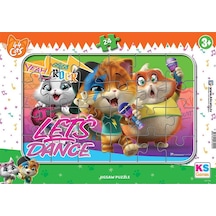 Ks Games Frame Puzzle 44 Cat Lisanslı Ürünler