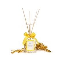 110 Ml Silindir Şişe Bambu Çubuklu Island Mimoza Oda Kokusu Abundance Prosperity