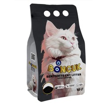 Boncuk Aktif Karbonlu Topaklaşan Bentonit Kedi Kumu 10 L