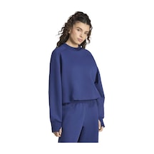 Adidas W Sl W Kadın Spor Sweatshırt - Ks7914 Lacivert