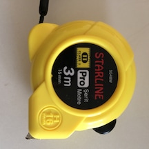 Starline 3 Metre 16 Mm Çelik Şerit Metre