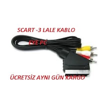 Rca To Scart Kablo Piley Siteyşin Iki 2 Av Tv Ara Kablosu Ps3 R56