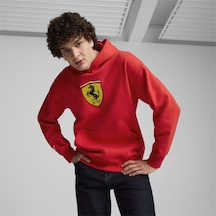 Puma 62705402 Ferrari Race Bigshield Hdie Erkek Sweatshirt 001