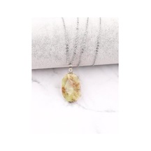 Sarı Opal Kolye Ucu