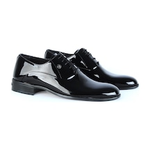 Pierre Cardin 7017 Groom Siyah Rugan Erkek Klasik Ayakkabı 001