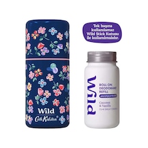 Wild Antiperspirant Roll On Coconut & Vanilla Refill Deodorant Yedek Dolum