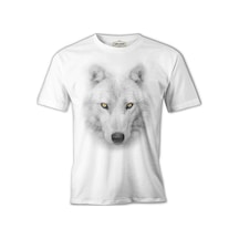 In White - Kurt Beyaz Erkek Tshirt