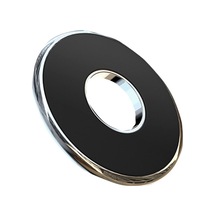 Sones Q6 Araba Manyetik Cep Telefonu Tutucu Yuvarlak Araba Dashboard Navigasyon Braketi Gümüş