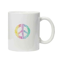 Kupa Bardak Peace Hippie Peace Symbols