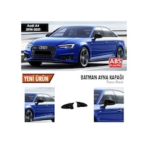 Audi A4 Yarasa Ayna Kapağı Batman Parlak Siyah Piano Black 2016-2021
