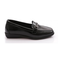 Dgn 3102 Kadin Aksesuarli Loafer Ayakkabi Siyah