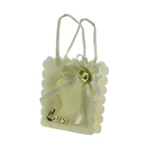 Mutluadim 12 Adet 7X8Cm Kumaş Çanta Love Yazılı