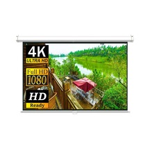 Dualtech 200x150 Cm 100" Manuel Projeksiyon Perdesi 4k Ultra Hd Sinema Perdesi