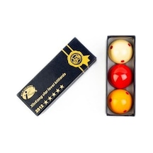 Süper Pro Cup Benekli 3 Top Carom Bilardo Top Seti 61.5 Mm