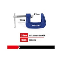 Workpro Wp232016 25mm G Tipi İşkence