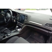 Renault Megane 4 Krom Ön Konsol Çıtası Taşlı 2016-2020 Arası