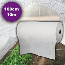 100 CM X 25M Agril Isı Don Perdesi - Zirai Don Kırağı Örtü 17Gr Kar