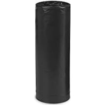 Earthsense Ticari Rnw6050 Konserve Astarı, 55-60 Gal, 1,25 Mil, 38" X 58", Siyah 100'lü Paket