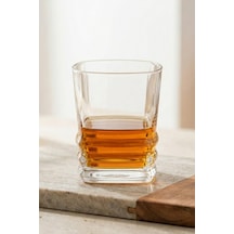 Lav Elegan Cam Likör Bardağı 6'lı 80 ml (Şerbet Bardağı , Mini Tatlı Servis )