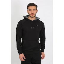 Joma Erkek Günlük Sweatshirt Hoody Limit 4241303 Siyah