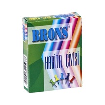 Brons Harita Çivisi Br-357 10'lu Paket