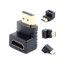 HDMI Dirsek 90 Derece Adaptörü HDMI ERKEK DİŞİ - HDMI L Çevirici