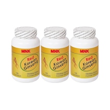 Mnk Red Korean Ginseng 3x120 Kapsül Kırmızı Kore Ginsengi