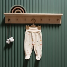 Tiffany Baby & Kids Tiffany Baby Organic Space Theme Patikli Pantolon 44007 Ekru