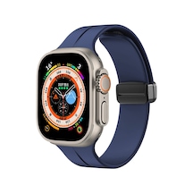 Apple Uyumlu  Watch  Ultra 49mm Zore Krd-84 Silikon Kordon
