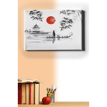 Webstyle Sayılarla Boyama Seti Kasnaklı Japon Geleneksel Sanat 50 X 65 Cm