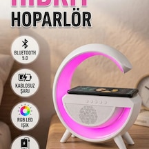 G Şekilli Bluetooth 5.0 Taşınabilir Hoparlör Powerbank Özellikli
