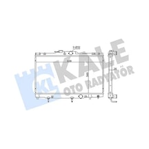 Toyota Corolla Ze112 Motor Radyatoru 1.6 2000-2002 Kale 342170