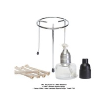 Alkol Lambası (İspirto Ocağı) + Saç Ayak Tel + Alkol Lambası 10’l