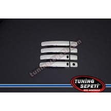 Nissan Qashqai 2006 - 2013 Kapı Kolu Sensörlü Paslanmaz Çelik N11.1016