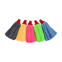 Havlu Mop Başlığı Mikrofiber, Süper Emici, Dayanıklı Ve Renkli Temizlik Bezi Tüm Mop Saplarına Uyumlu , Karışık Renk 50 x 22